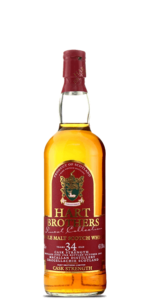 The Macallan 1968 Hart Brothers 34 Year Old Cask Strength