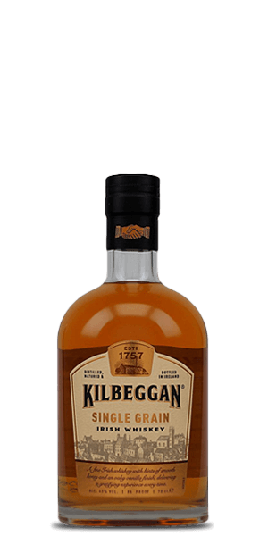 Kilbeggan Single Grain Irish Whiskey