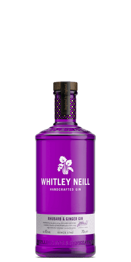 Whitley Neill Rhubarb & Ginger Handcrafted Gin (700mL)