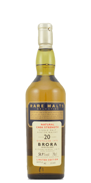 Brora 1975 20 Year Old Rare Malt (700mL)
