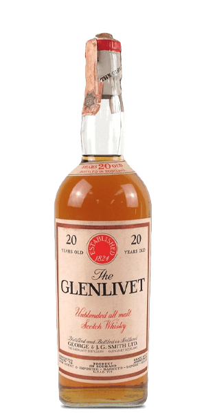 The Glenlivet 20 Year Old 1970s (Baretto Import)