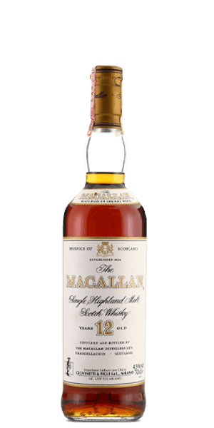 The Macallan 12 Year Old 1990s (Giovinetti Import)