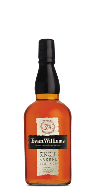 Evan Williams Single Barrel Bourbon Vintage 2011