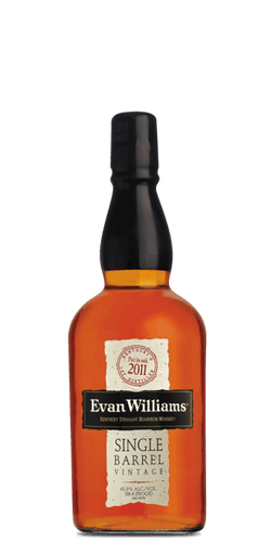 Evan Williams Single Barrel Bourbon Vintage 2011