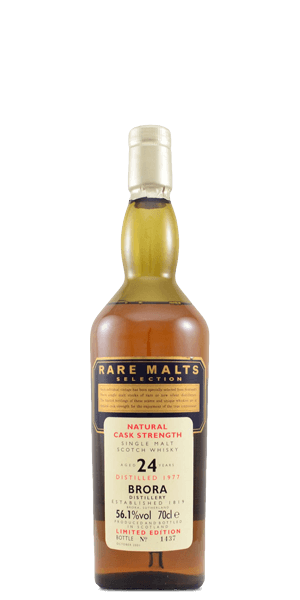 Brora 1977 24 Year Old Rare Malt