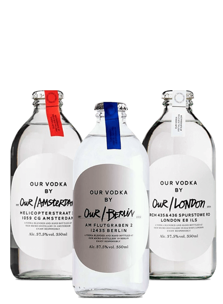 Our/Vodka Berlin, Amsterdam, London (1.05L)