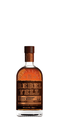Rebel Bourbon Cognac Cask Finish Bourbon Whiskey (700mL)