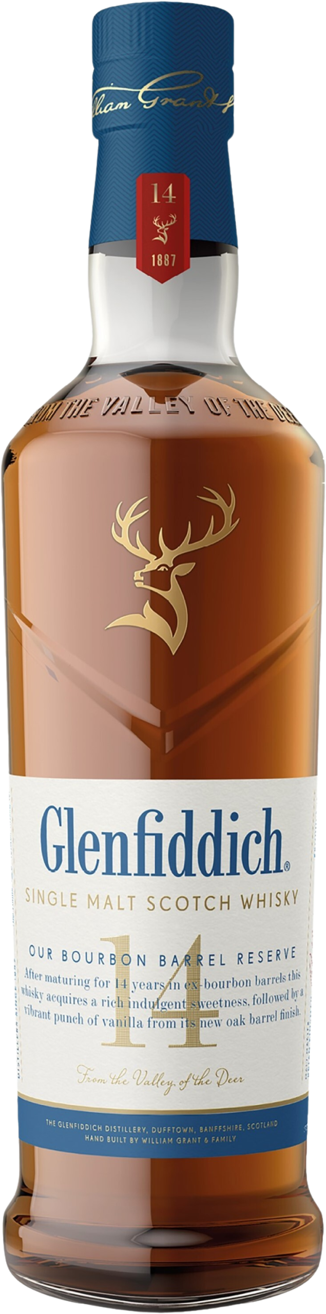 Glenfiddich 14 Year Old Bourbon Barrel Reserve.png