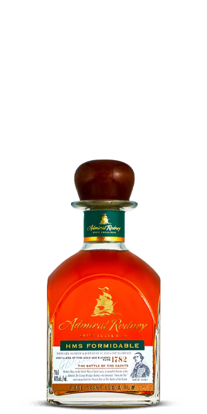 Admiral Rodney HMS Formidable Rare Saint Lucia Rum (700mL)