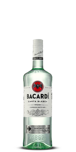 Bacardi Carta Blanca Rum (700mL)