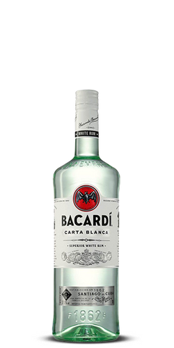 Bacardi Carta Blanca Rum (700mL)