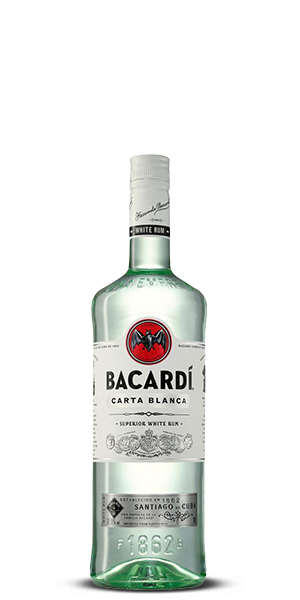 Bacardi Carta Blanca Rum (700mL)