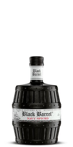 A.H. Riise Black Barrel Navy Spiced Rum (700mL)