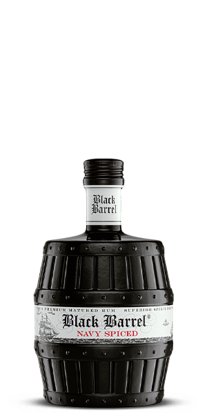 A.H. Riise Black Barrel Navy Spiced Rum (700mL)