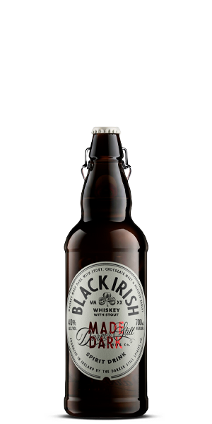 Black Irish Made Dark Spirit Drink