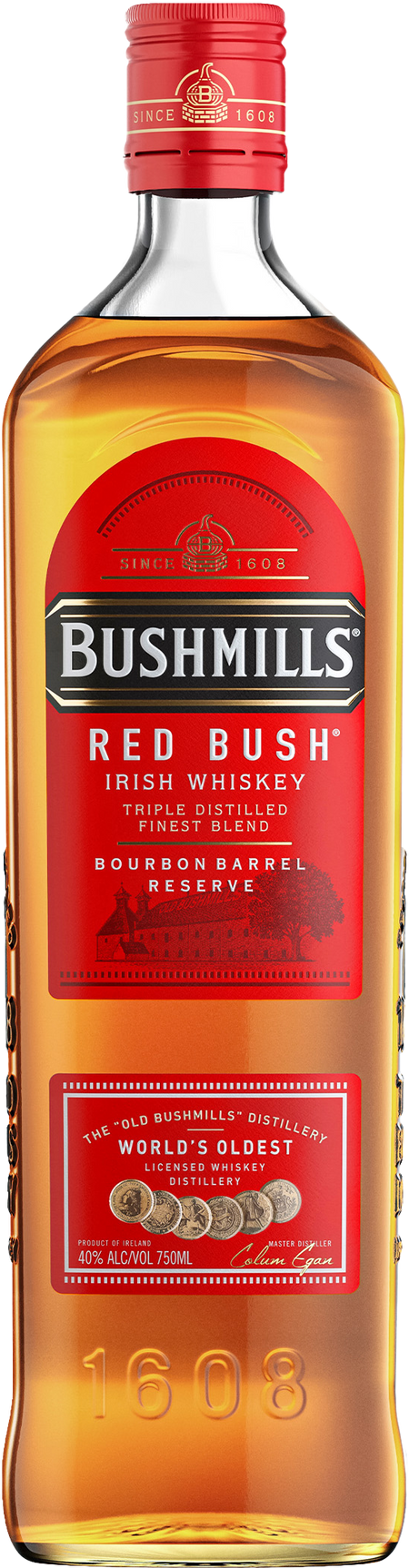 Bushmills Red Bush Irish Whiskey (700mL)