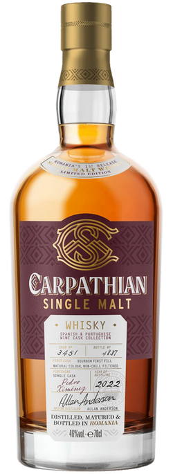 Carpathian Pedro Ximénez Fully Matured Single Malt Whiskey