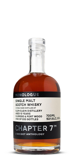 Chapter 7 Monologue Glen Elgin 2007 Scotch Whisky