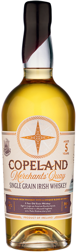 Copeland Merchant's Quay 5 Year Old Single Grain Irish Whiskey