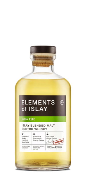 Elements of Islay Cask Edit Islay Blended Malt Scotch Whisky (700mL)