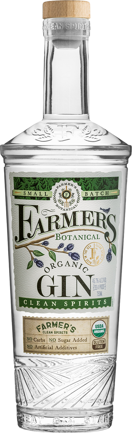 Farmer's Small Batch Organic Gin (700mL)