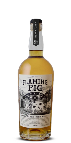 Flaming Pig Black Cask Irish Whiskey