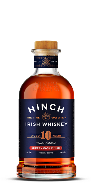 Hinch 10 Year Old Sherry Cask Finish Irish Whiskey