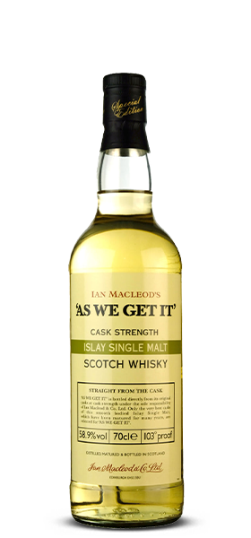 Ian MacLeod's As We Get It Islay Single Malt Scotch Whisky (700mL)