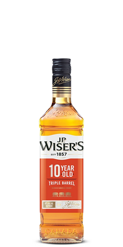 J.P. Wiser's 10 Year Old Blended Canadian Whisky (700mL)
