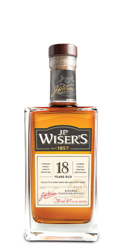 J.P. Wiser's 18 Year Old Blended Canadian Whisky (700mL)