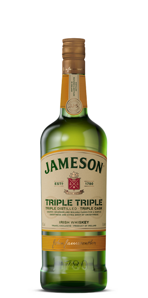 Jameson Triple Triple Irish Whiskey (1L)