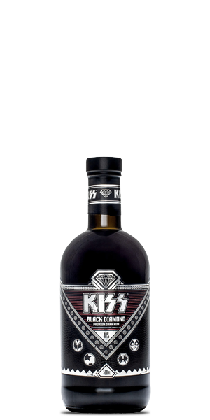 KISS Black Diamond Premium Dark Rum (500mL)