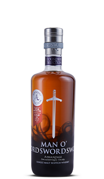Man O'Sword Founder's Selection STR Burgundy Red Wine Cask Single Malt Scotch Whisky (700mL)