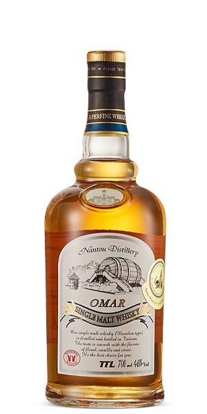 Omar Bourbon Cask Single Malt Whisky (700mL)