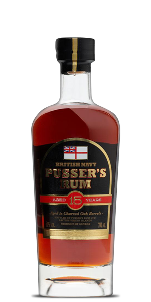 Pusser's British Navy 15 Year Old Rum (700mL)