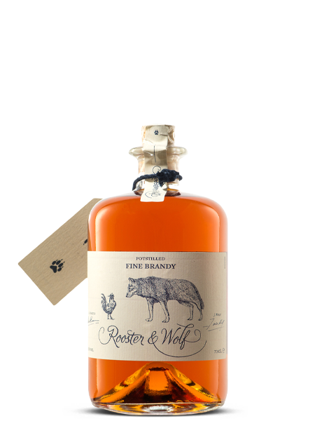Rooster and Wolf Fine Brandy (700mL)
