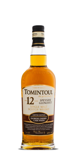 Tomintoul 12 Year Old Oloroso Sherry Cask Finish (700mL)