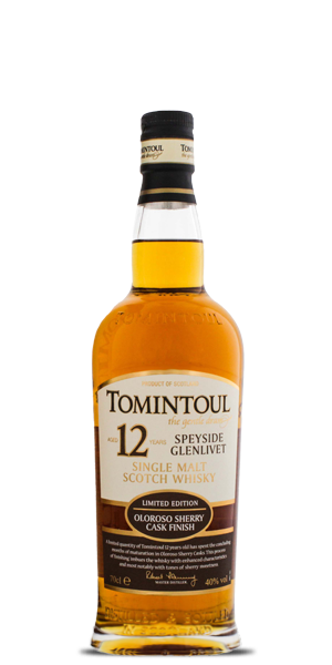 Tomintoul 12 Year Old Oloroso Sherry Cask Finish (700mL)