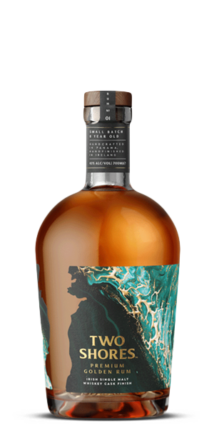 Two Shores Irish Single Malt Cask Finish Rum (700mL)
