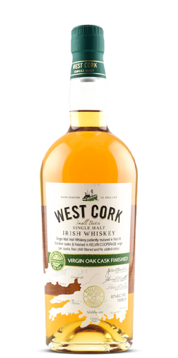 West Cork Virgin Oak Cask Finish Single Malt Irish Whiskey