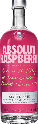 Absolut Raspberri - Raspberry Flavored Vodka (700mL)