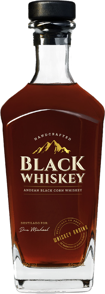 Black Whiskey Andean Black Corn Whiskey