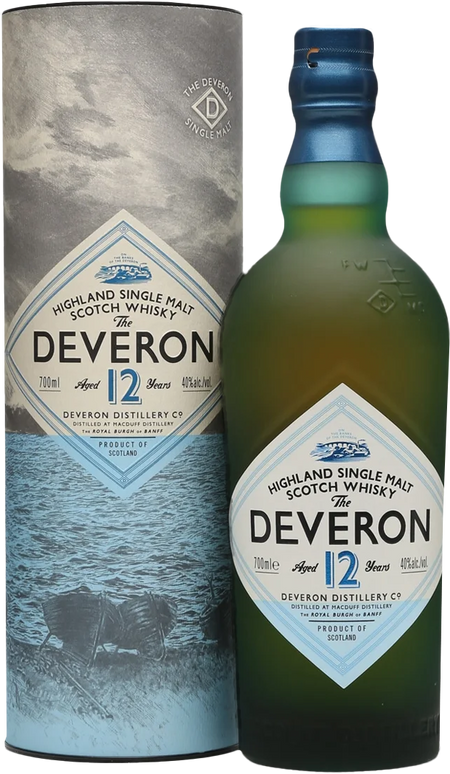 Deveron 12 Year Old Single Malt Scotch Whisky (700mL)