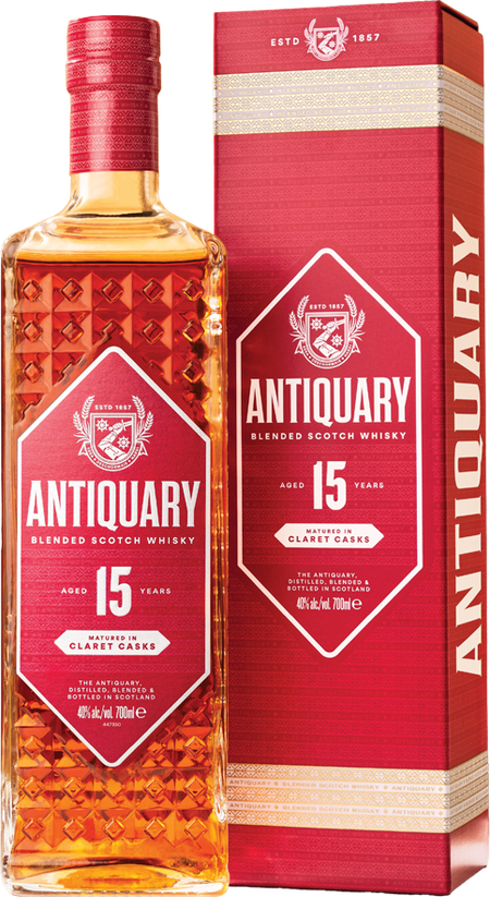 Tomatin Antiquary 15 Year Old Claret Casks Blended Scotch Whisky (700mL)